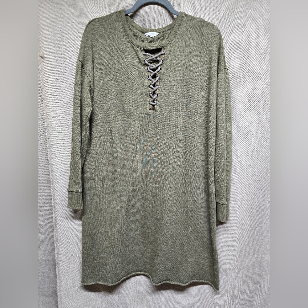 American Eagle Outfitters Olive Green Top